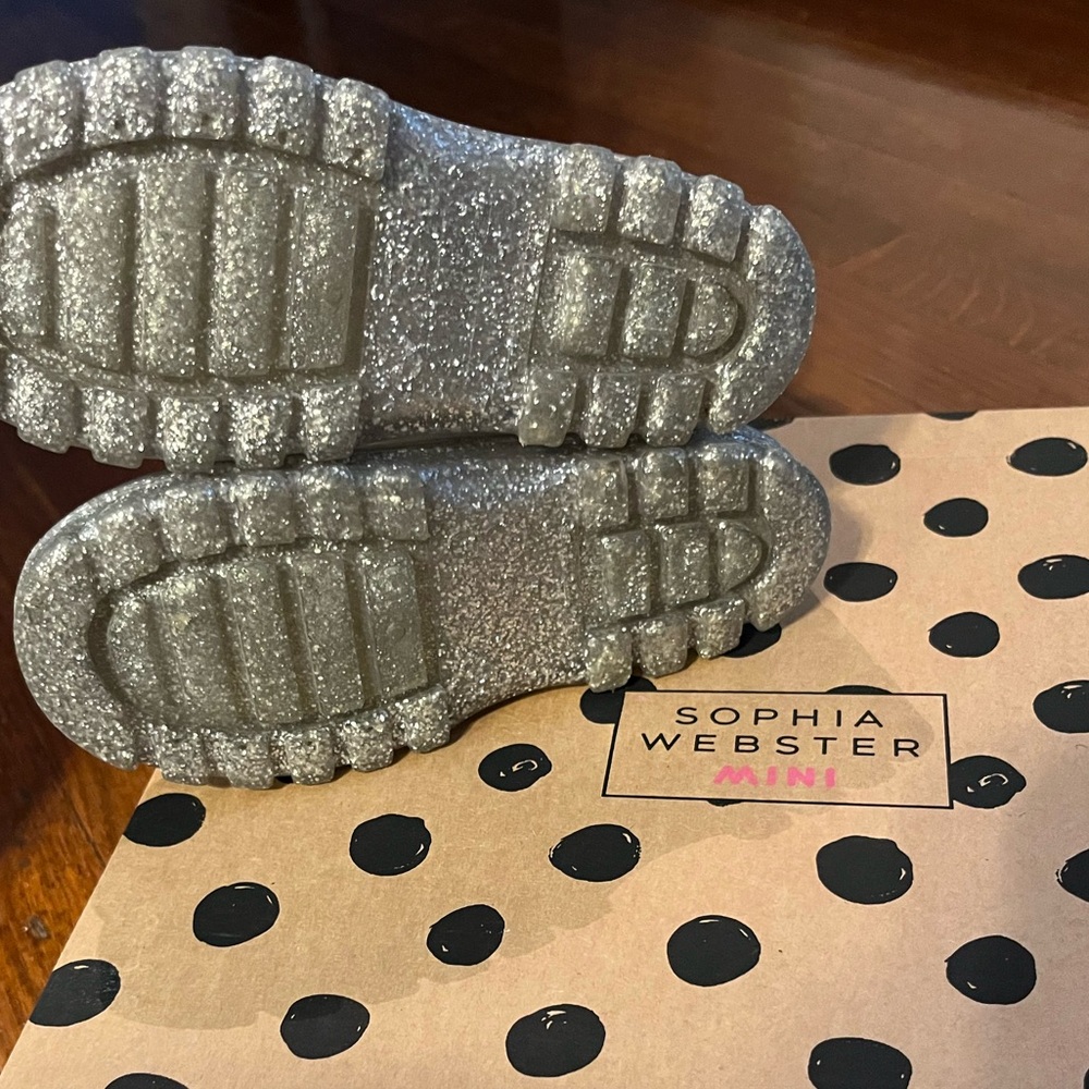 Glitter toddler Sophia Webster rain boots - Picture 3 of 3